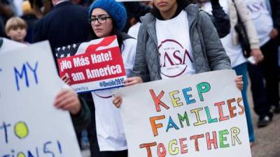 Diversos grupos han realizado manifestaciones a favor de los inmigrantes y en contra de las deportaciones.