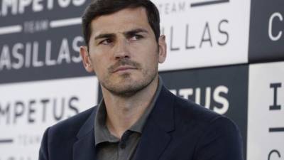 Casillas durante un acto de publicidad. Foto EFE/ Kiko Huesca.