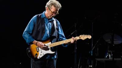 El cantante y músico, Eric Clapton.