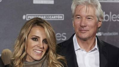 Alejandra Silva y su famoso esposo Richard Gere.