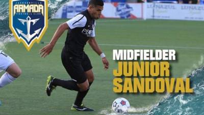 Júnior Sandoval y su nuevo desafío en Estados Unidos.