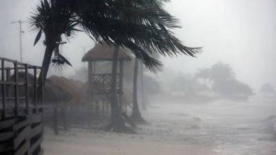 La tormenta Sara ocasionará lluvias intensas en Campeche, Chiapas y Quintana Roo.