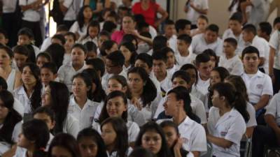 Los jóvenes reciben atención integral en instituto de Santa Rosa de Copán.