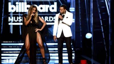 Los artistas Ciara y Ludacris fueron los anfitriones de la ceremonia de los premios Billboard 2016.