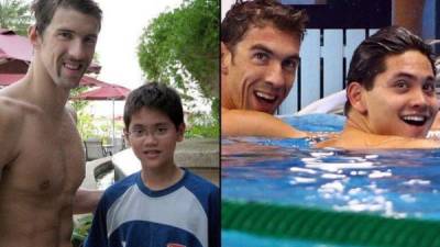 Hace 8 años viajó a los Juegos Olímpicos de Pekín para hacerse una foto con su ídolo. Hoy Joseph Schooling le ha ganado la medalla de oro a Michael Phelps en Río-2016. Es la gran historia detrás del joven nadador.