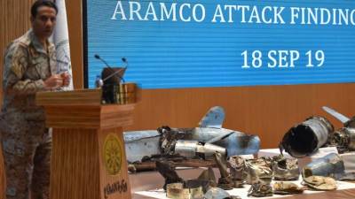 El gobierno saudita declaró este miércoles que los ataques que dañaron sus instalaciones petroleras provenían del 'norte', y que fueron 'incuestionablemente' responsabilidad de Irán.