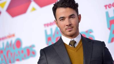 El exintegrante de 'The Jonas Brothers' Kevin Jonas.