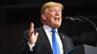 El presidente de EEUU, Donald Trump. AFP