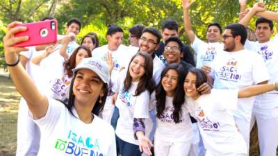 Alumnos de Medicina de la Unah, una de las facultades que es orgullo del país. Fotos: Yoseph Amaya