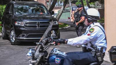 El FBI informó a los agentes del Servicio Secreto que protegen al expresidente y su familia unos minutos antes de realizar la redada en la mansión de Mar a Lago.