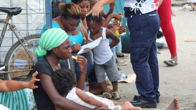 A Panamá también siguen llegando a través de la peligrosa selva del Darién, fronteriza con Colombia, centenares de migrantes de países de africanos, asiáticos, caribeños y suramericanos, que tienen con destino final Norteamérica. EFE/MARCELINO ROSARIO/Archivo