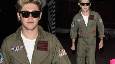 Así lució Niall Horan en una fiesta de cumpleaños.