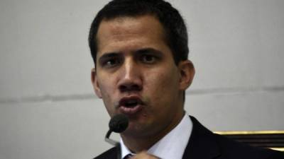 El opositor venezolano Juan Guaidó. AFP