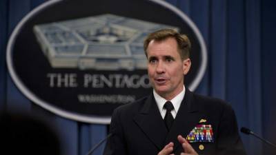 John Kirby, portavoz del Departamento de Estado.