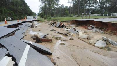MIAMI BEACH, FL - MARCH 12: A sparsely attended beach is seen as the city announces a state of emergency to try and prevent the spread of the coronavirus on March 12, 2020 in Miami Beach, Florida. As Spring Break arrives in the area the city hopes to have measures in place to help fight COVID-19, including limiting large gatherings. Joe Raedle/Getty Images/AFP