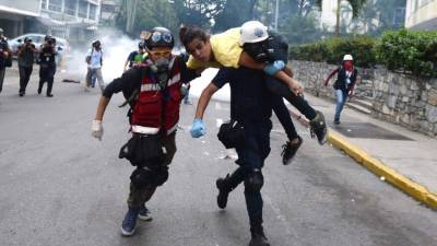 Loa venezolanos llevan ya tres meses protetando contra el gobierno de Nicolás Maduro.