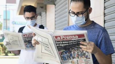 Diario LA PRENSA cumple con todos los protocolos sanitarios hasta llegar a los hogares y al lector.