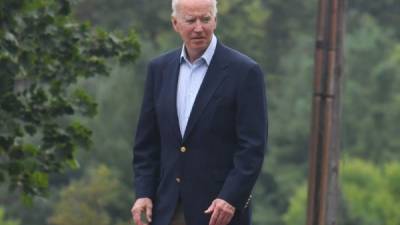Biden afirmó que una de las prioridades de su Gobierno es la lucha contra el cambio climático.//AFP.