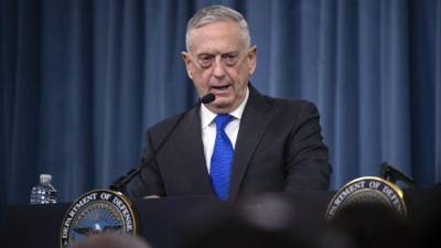 El secretario de Defensa de Estados Unidos, Jim Mattis. AFP