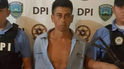 El detenido Félix Eduardo Portillo Pacheco.