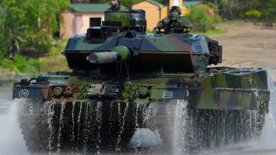 El poderoso tanque de guerra alemán, Leopard 2, era ansiado por las tropas ucranianas para avanzar en su contraofensiva.
