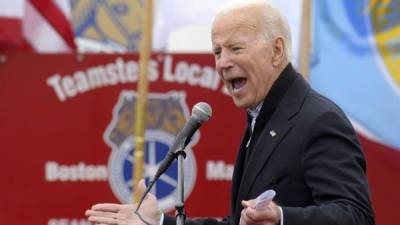 Biden lidera los sondeos de intención de voto para las primarias demócratas en EEUU./AFP.