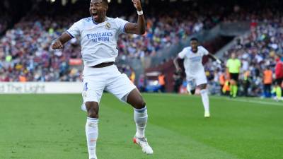 David Alaba gritó a todo pulmón su golazo en el Camp Nou.