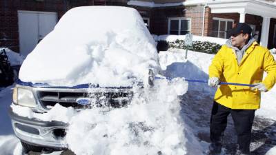 Las condiciones gélidas y las ventiscas heladas se mantendrán al menos hasta hoy, según Meteorología.
