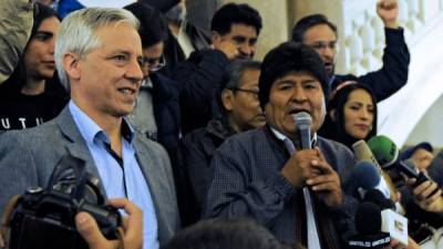 Evo busca su cuarto mandato en unas reñidas elecciones en Bolivia./AFP.