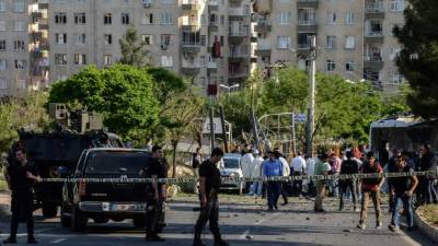 El ataque ocurrió en un barrio de la parte moderna de Diyarbakir, un ciudad de casi un millón de habitantes. Foto: AFP