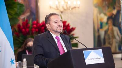 Enrique Flores Lanza, asesor presidencial del Gobierno de Xiomara Castro.