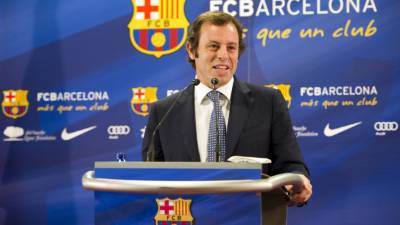 El presidente del club catalán desmintió la acusación de la Comisión Europea.