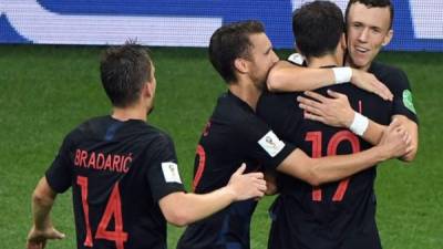 Croacia arribó con campaña perfecta a los octavos final. Donde enfrentará a Dinamarca. Foto AFP