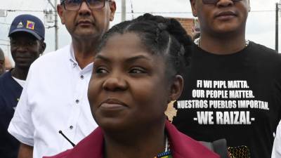 La vicepresidenta de Colombia, Francia Márquez, denunció un intento de atentado en su contra.