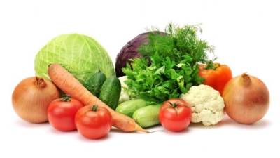 Consuma cinco porciones de verduras al día.