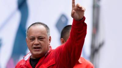 El poderoso chavista Diosdado Cabello fue elegido presidente de la Asamblea Constituyente en Venezuela./AFP.