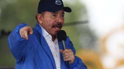 Ortega reaccionó ante las críticas de la Comunidad Internacional por la cacería de opositores en Nicaragua./AFP.
