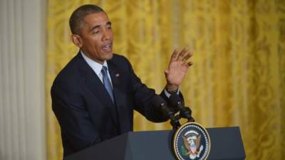 El presidente Barack Obama prepara su discurso ante los repúblicanos.