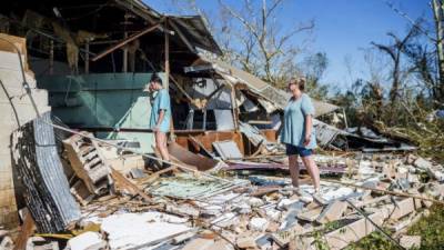 El huracán Michael dejó una estela de destrucción y muerte en Florida y Georgia./AFP.