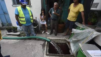 Los residentes de la capital mexicana no reciben agua desde hace cinco días./AFP.