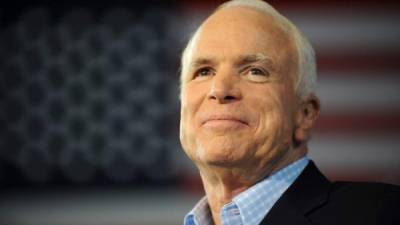 McCain falleció el sábado por la noche a causa de un cáncer cerebral./AFP.
