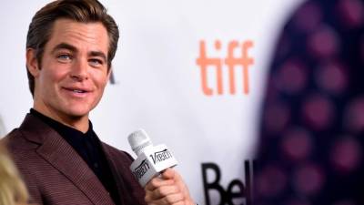 Chris Pine en la premiere de 'Outlaw King' en el Festival Internacional de Cine de Toronto este 06 de septiembre. Michael Loccisano/AFP.