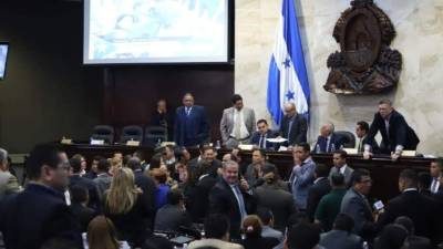 En medio de los inveterados arrebatos de cólera, insultos, gritos y empujones de los diputados de Libertad y Refundación (Libre), el Congreso Nacional aprobó los decretos modificados de reestructuración de las Secretarías de Educación y Salud.