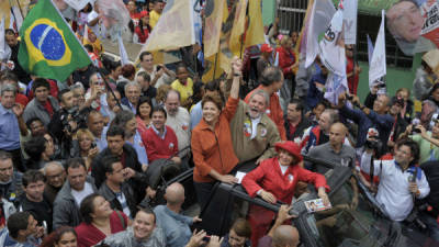 La presidenta brasileña, Dilma Rousseff goza de gran popularidad.