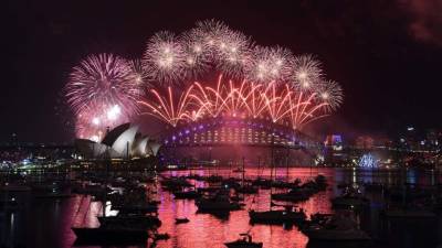 Los pobladores de Australia son los primeros en recibir el 2017.