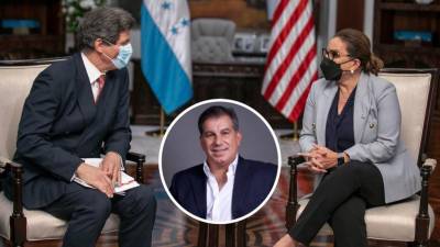 Xiomara Castro, el Subsecretario de Desarrollo Económico de EEUU y empresarios hondureños se reunieron en Casa Presidencial este viernes, donde trataron diversos temas, principalmente, la problemática energética.