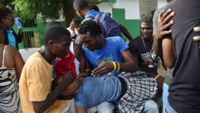 Los haitianos están preocupados por la ola de sismos, de anoche y hoy, los cuales ya dejan varios muertos.