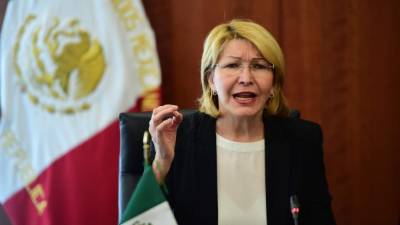 Luisa Ortega, exfiscal general de Venezuela.