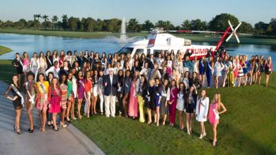 Las 88 aspirantes y Donald Trump están listos para mañana miércoles 21 de enero.