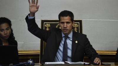 El presidente interino de Venezuela, Juan Guaidó. AFP